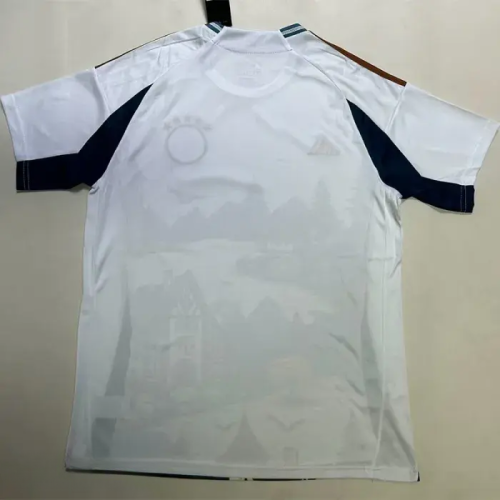 25-26 Bayern White Blue Special Edition Training shirts