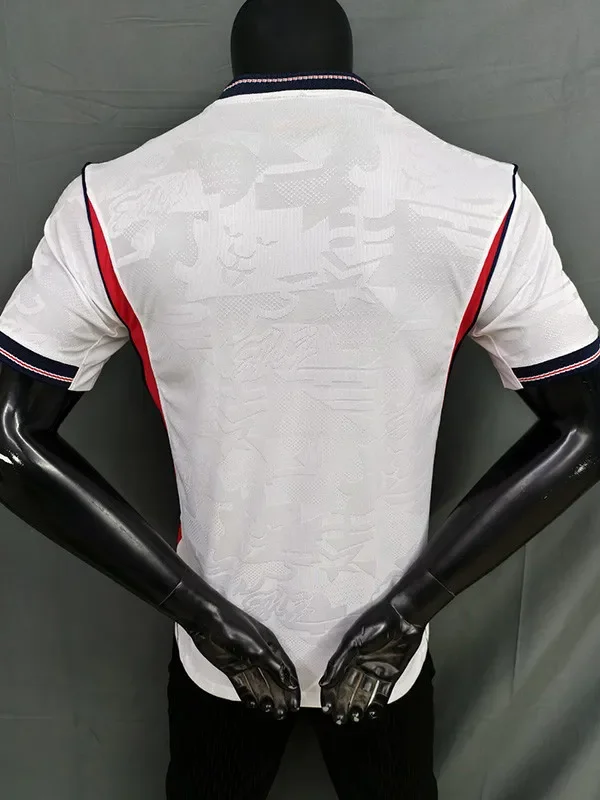 26-27 England Home Player Version Soccer Jersey