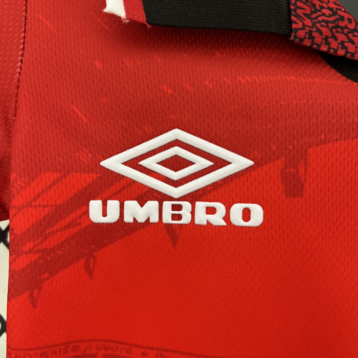 1994-1996 Man Utd Home Kids Retro Soccer Jersey