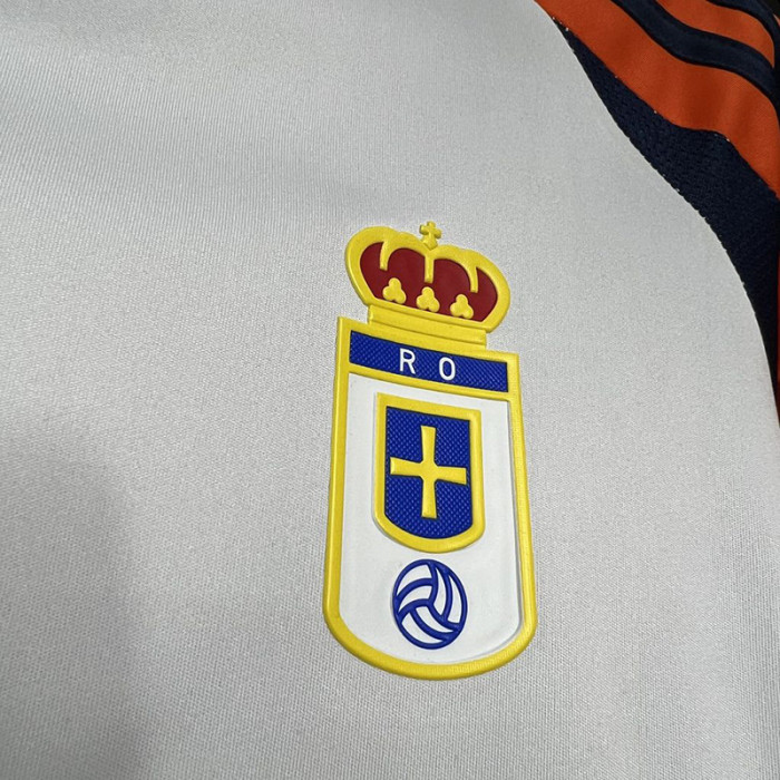 24-25 Real Oviedo Away Fans Soccer Jersey