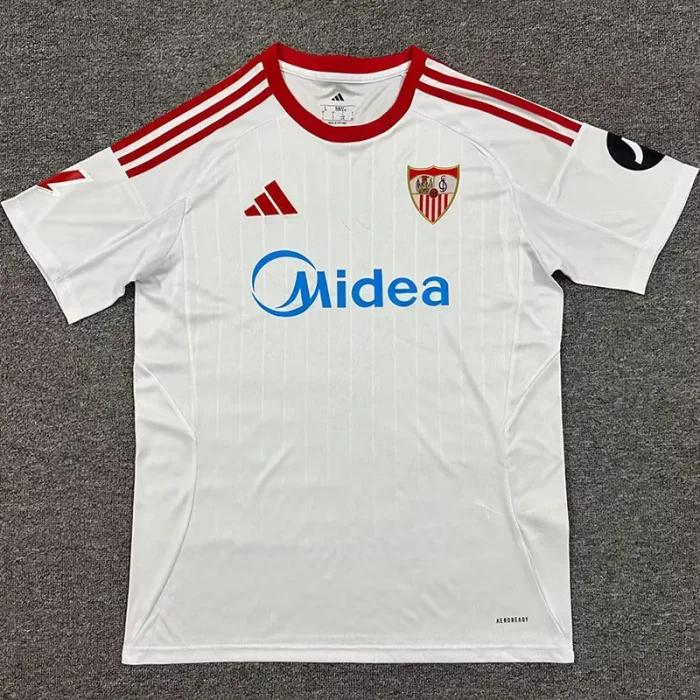 25-26 Sevilla Home Fans Soccer Jersey
