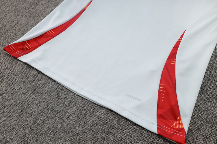 24-25 Spain Light blue Half Pull Tracksuit (半拉链)