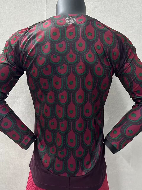 24-25 Mexico Home Long Sleeve Player Version Soccer Jersey (长袖球员)