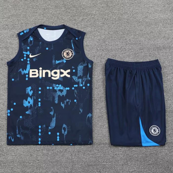 24-25 CHE Royal blue Tank top and shorts suit