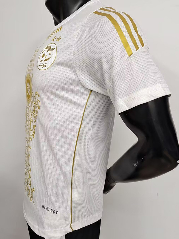 24-25 Algeria White Special Edition Player Version Training shirts #35