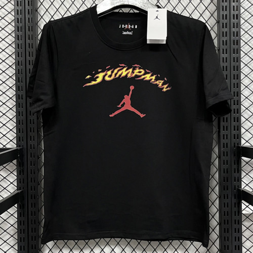 T266 Jordan Black High Quality Casual T-Shirt