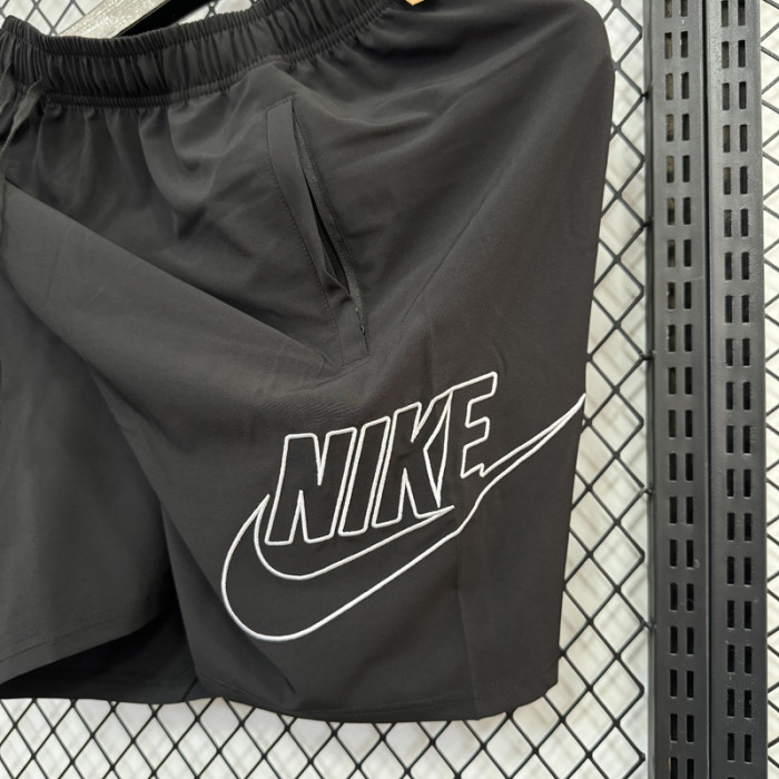 D700 NK Black Casual Short Pants