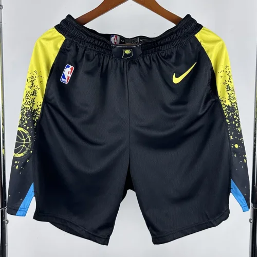2023-24 Indiana Pacers Black City Edition Top Quality NBA Pants