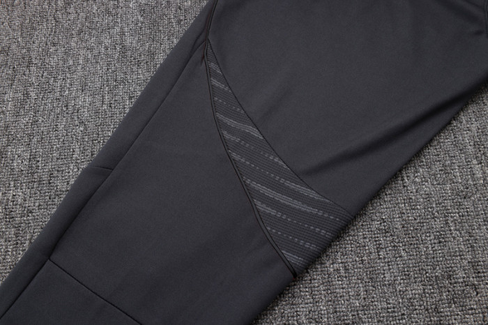 25-26 Bayern Dark gray Half Pull Tracksuit (半拉链)