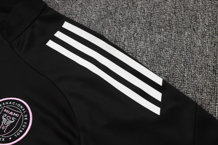 25-26 Inter Miami Black Half Pull Tracksuit #B2521(半拉链)