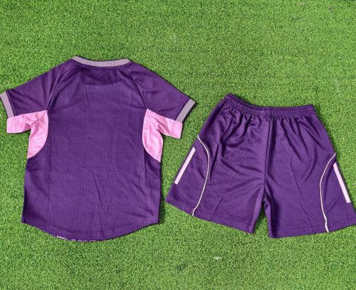25-26 Algeria Purple Special Edition Kids Player Version Soccer Jersey(球员童装)