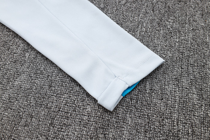 24-25 TOT White Half Pull Tracksuit (半拉链)