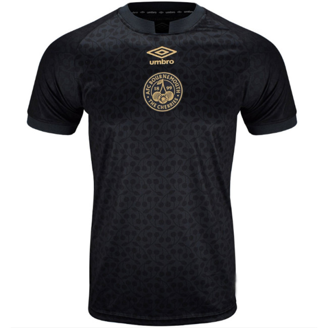 24-25 Bournemouth Black Special Edition Fans Soccer Jersey