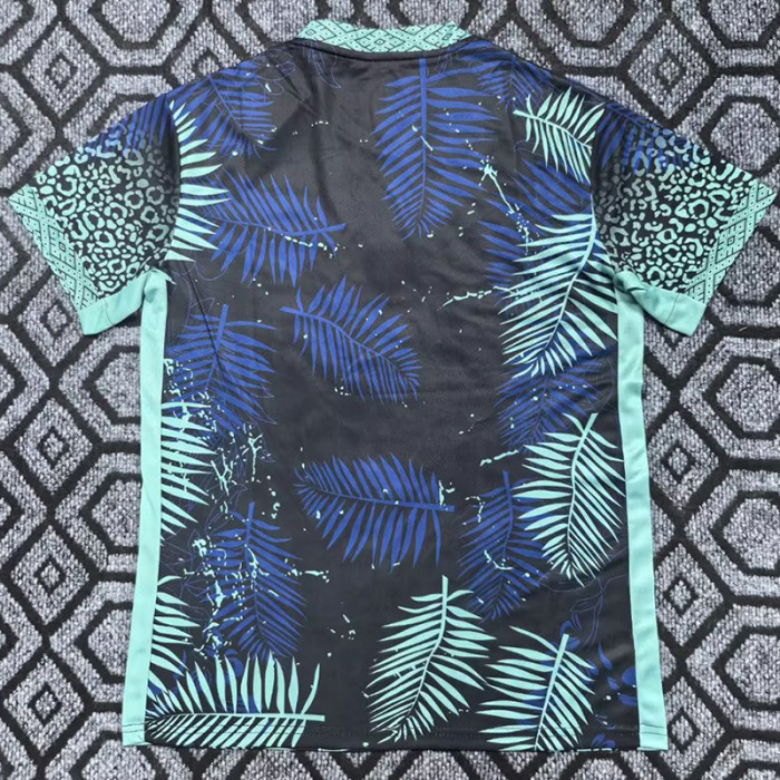 2025-26 Brazil Blue Special Edition Training shirts (豹）