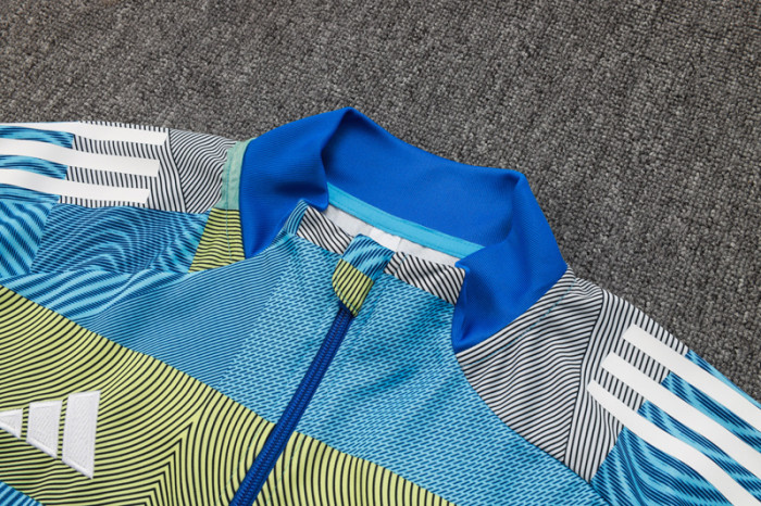 2025-26 RMA Blue Kids Jacket Tracksuit #E2537(童装)
