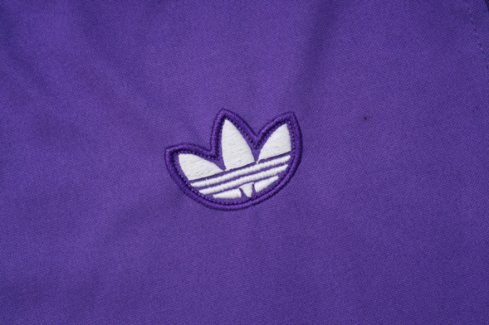 2025-26 RMA Purple Kids Half Pull Tracksuit #E2520(童装)(半拉链)