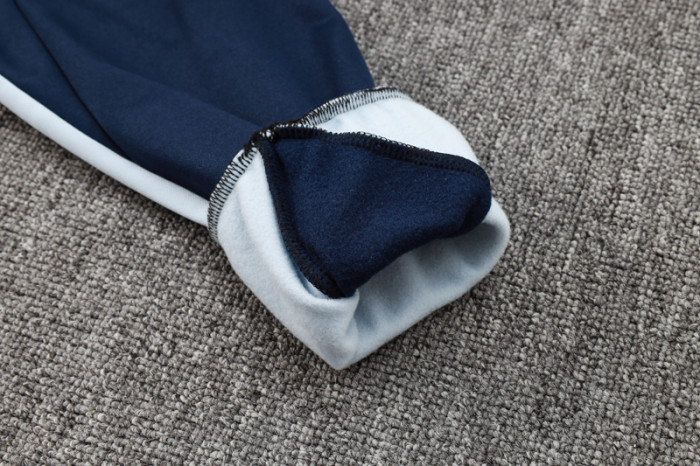 24-25 France Royal blue Hoodie Jacket Tracksuit #F590