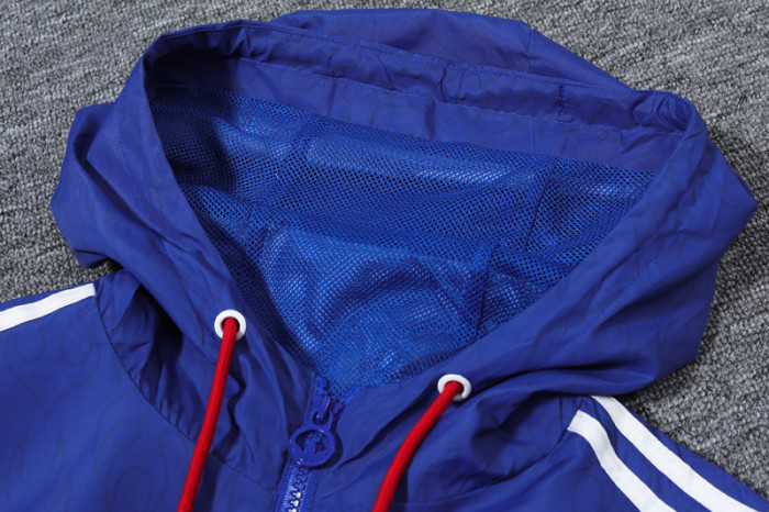 24-25 Japan Blue Windbreaker (High Quality)球员