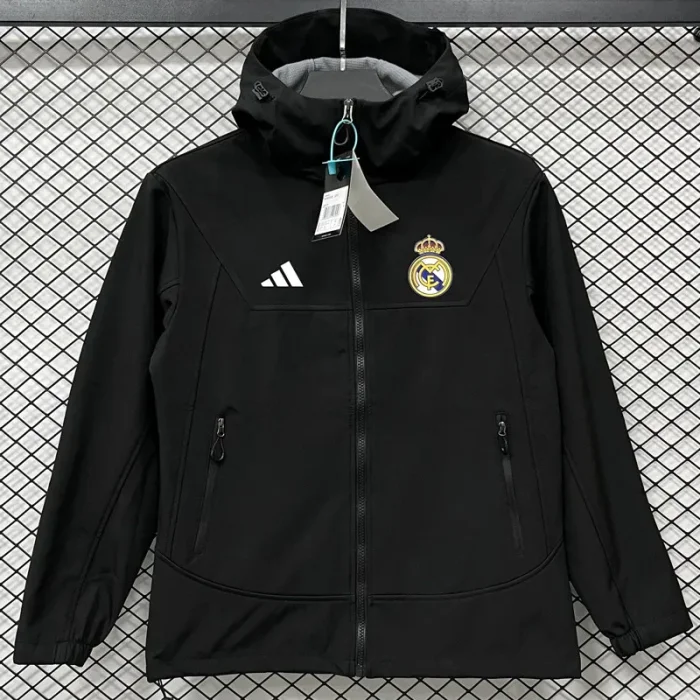 25-26 RMA Black Outdoor Jackets #L6606软料