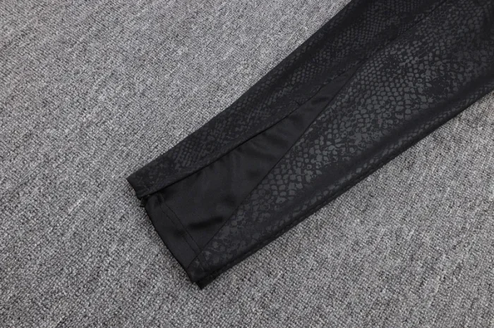 25-26 BAR Black Kids Half Pull Tracksuit #E25165(童装)(半拉链)