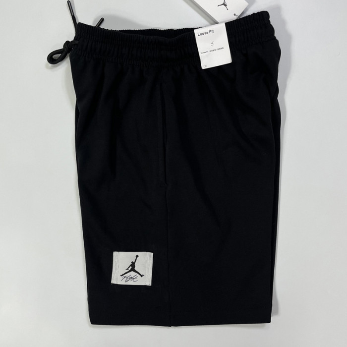 M001 Jordan Black Pure Cotton Fabric Casual Short Pants *黑标