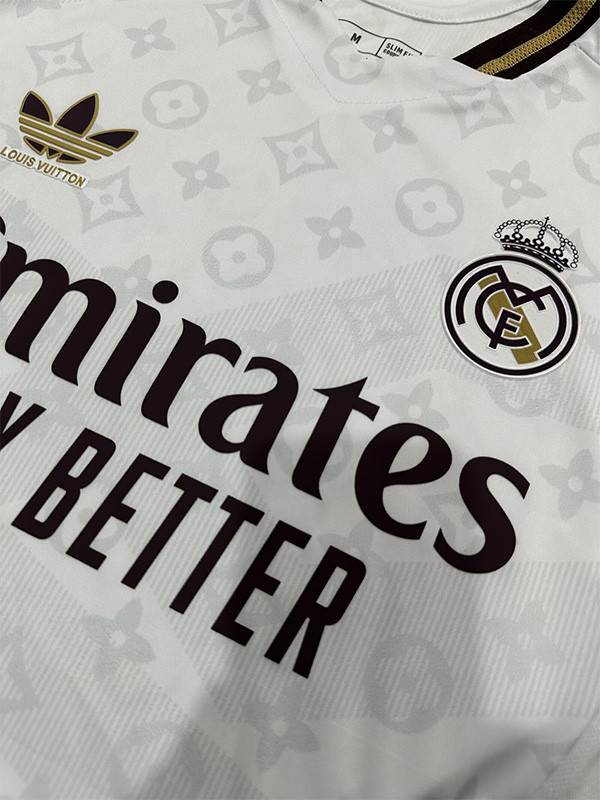 24-25 RMA White Joint Edition Player Version Soccer Jersey