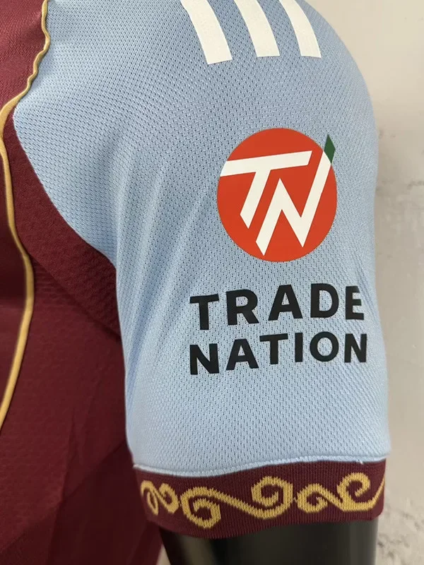 25-26 Aston Villa Home Player Version Soccer Jersey