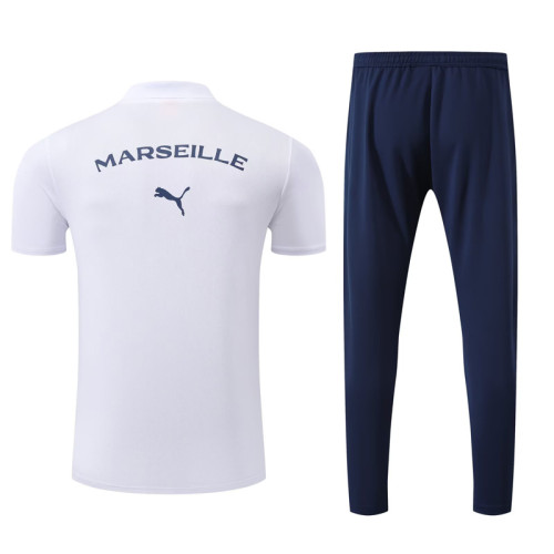 25-26 Marseille White Polo Tracksuit