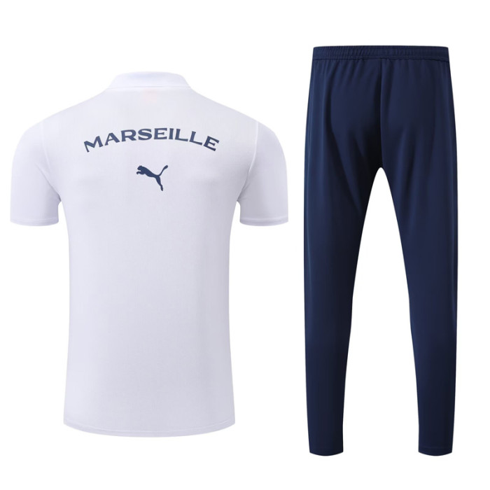 25-26 Marseille White Polo Tracksuit
