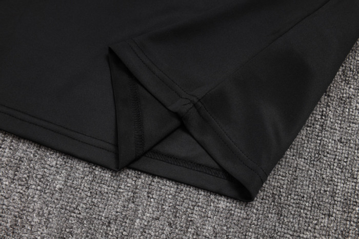 2025-26 Germany Black Half Pull Tracksuit #B2579(半拉链）