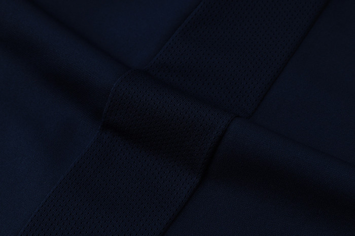 25-26 NK Royal blue Half Pull Tracksuit #08 (半拉链)