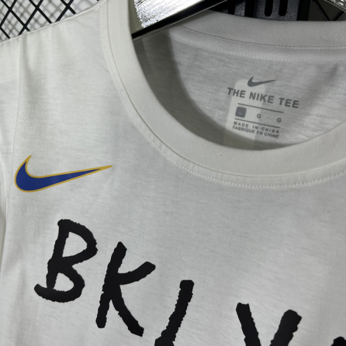 T250 Nets DURANT #7 White High Quality Casual T-Shirt