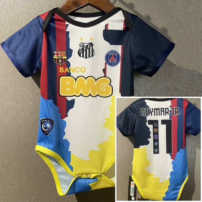 25-26 NEYMAR JR #11 Baby Infant Crawl Suit