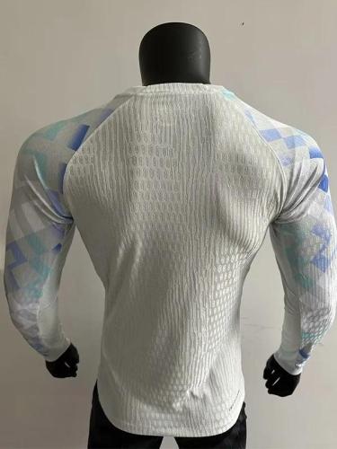 25-26 INT Away Long Sleeve Player Version Soccer Jersey (长袖球员)(前带广告)