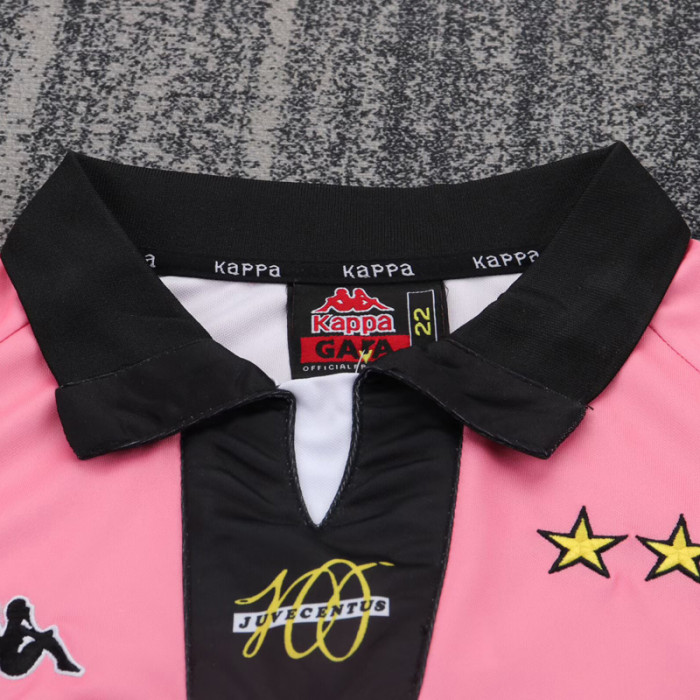 1997-1998 JUV Away Kids Retro Soccer Jersey
