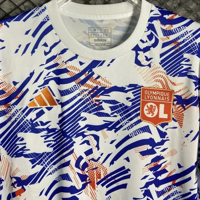2024-25 LyonPurple White Pre-match Training shirts