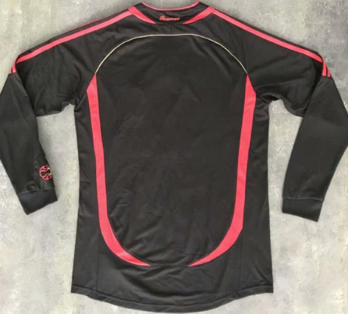 2006-2007 ACM Away Black Long Sleeve Retro Soccer Jersey