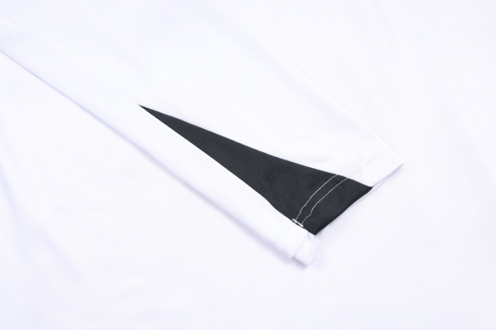 2025-26 CHE White Half Pull Tracksuit #B2576(半拉链）
