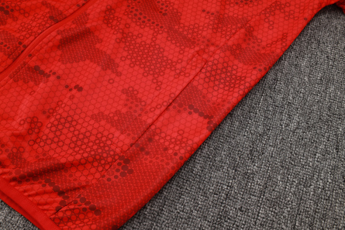 24-25 Napoli Red Jacket Tracksuit #A812(喷墨)