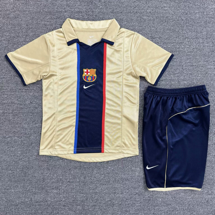 2001-2002 BAR Away Kids Retro Soccer Jersey