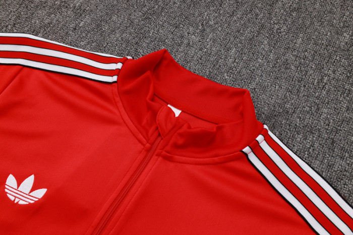 25-26 LIV Red Half Pull Tracksuit #B2509(半拉链)