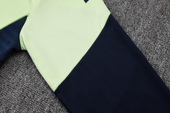 25-26 RMA Light green Half Pull Tracksuit #B2542(半拉链)
