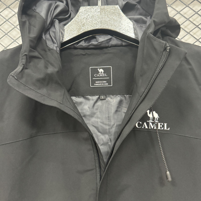 2024 Camel Black Outdoor Jackets #F705冲锋衣