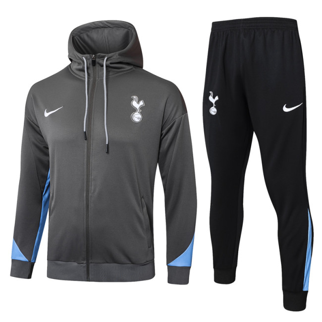 24-25 TOT Dark gray Hoodie Jacket Tracksuit # F604