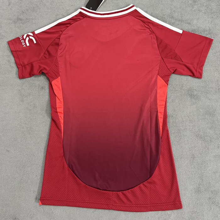 24-25 Man Utd Home Women Soccer Jersey (女)