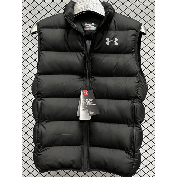 24-25 J1 UA Black Cotton jacket vest (Waistcoat) #马甲