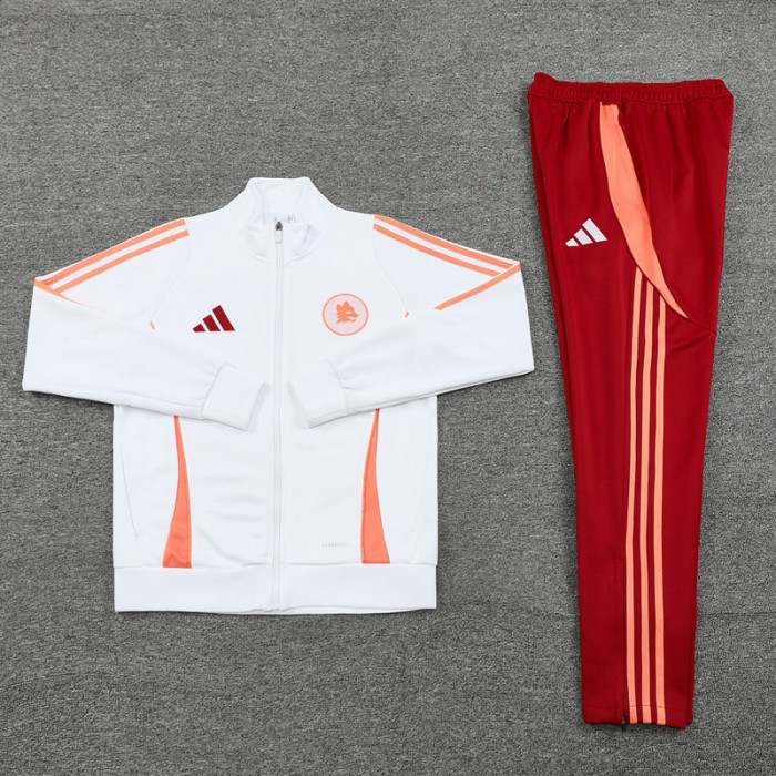 24-25 Roma White Jacket Tracksuit #03
