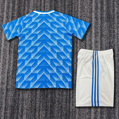 1988 Netherlands Away Kids Retro Soccer Jersey