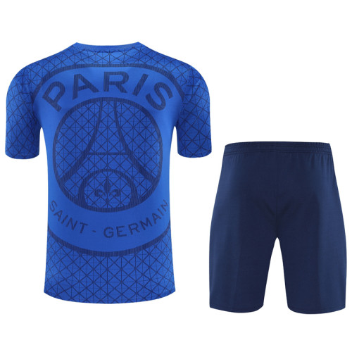2025-26 PSG Blue Training Short Suit