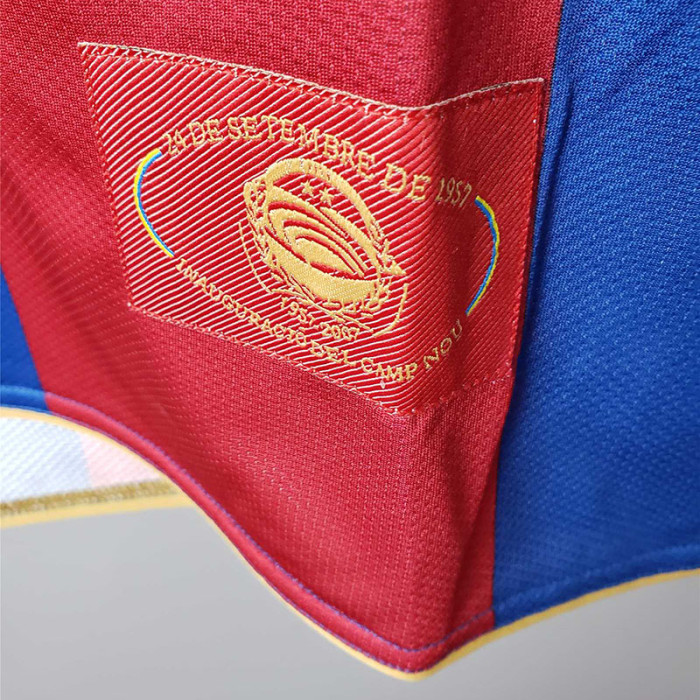 2007-2008 BAR Home Retro Long Sleeve Soccer Jersey